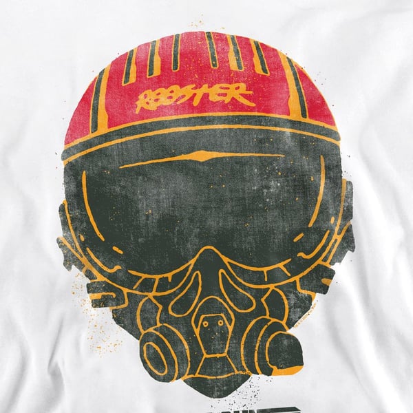 Top Gun Unisex Adult Rooster Helmet Sweatshirt
