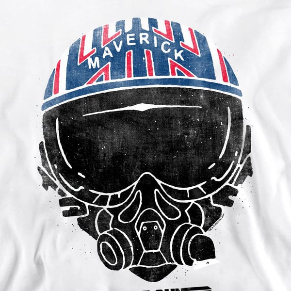 Top Gun Unisex Adult Maverick Helmet Sweatshirt