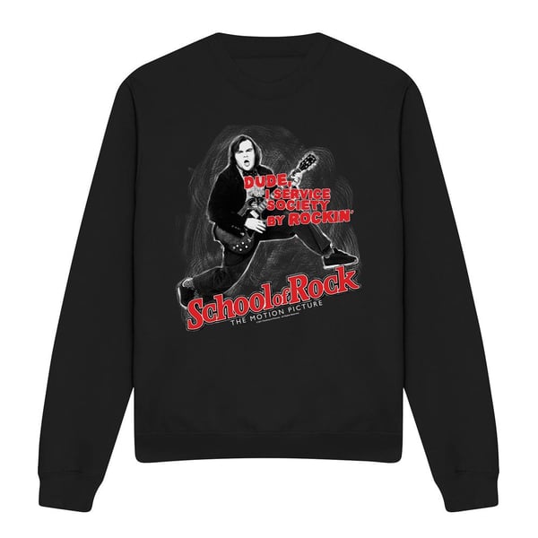 School of Rock Unisex Adult Rockin Sweatshirt