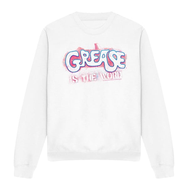 Grease Unisex Adult Grease Is The Word Sweatshirt