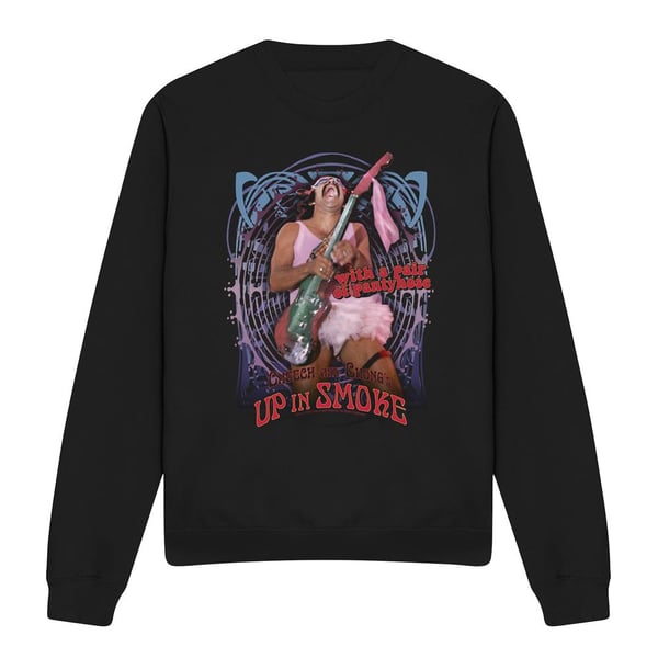 Cheech & Chong Unisex Adult Up In Smoke Pantyhose Sweatshirt