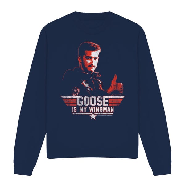 Top Gun Unisex Adult Wingman Goose Sweatshirt