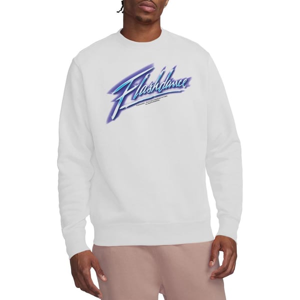 Flashdance Unisex sweatshirt med logo til voksne
