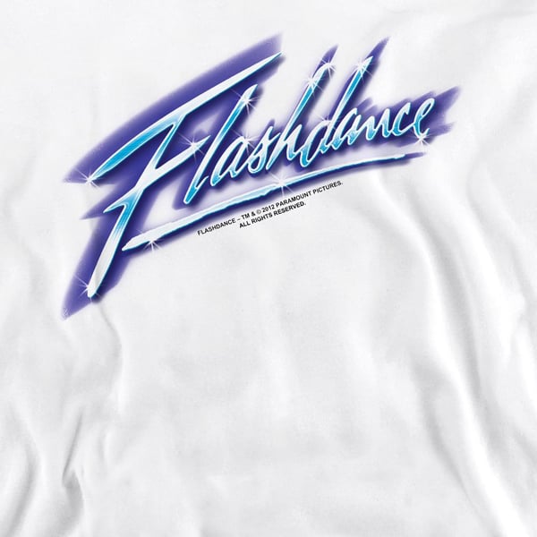 Flashdance Unisex sweatshirt med logo til voksne