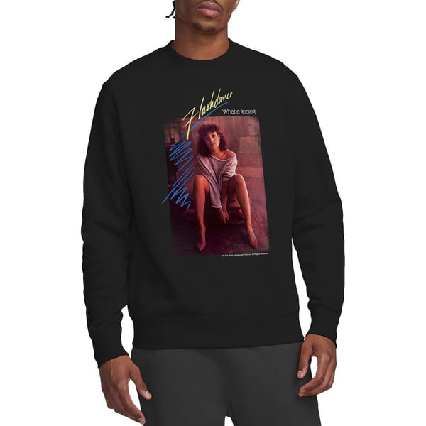 Flashdance Unisex Aikuisten Title Collegepaita
