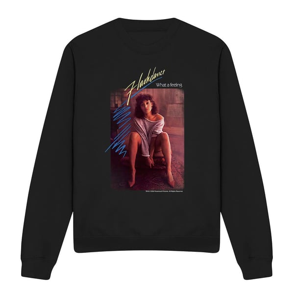 Flashdance Unisex Adult Title Sweatshirt