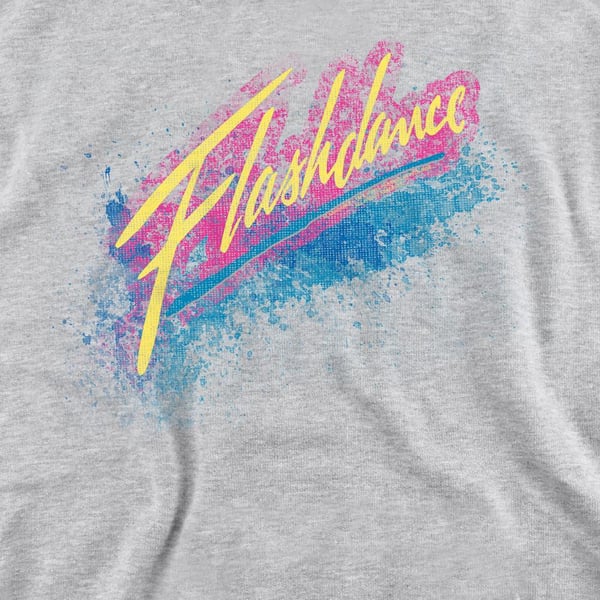 Flashdance Unisex Adult Spray Logo Sweatshirt