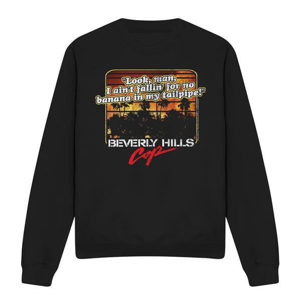 Beverly Hills Cop Unisex Vuxen Banan I Mitt Avgasrör Tröja
