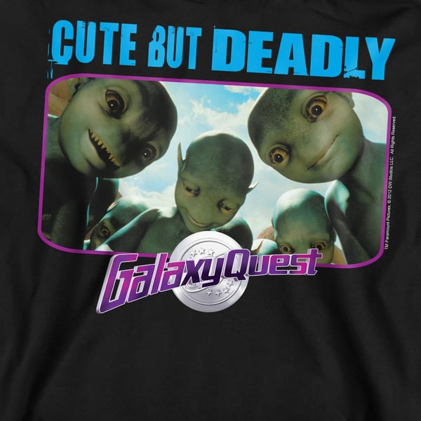 Galaxy Quest Unisex Adult Cute But Deadly Sweatshirt
