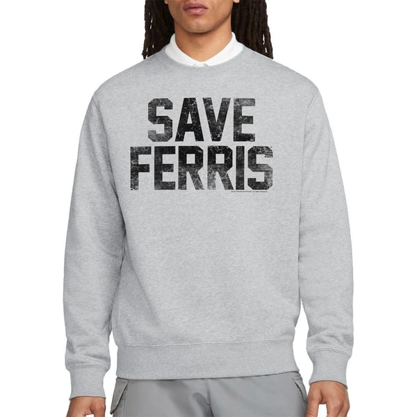 Ferris Bueller´s Day Off Unisex Adult Save Ferris Sweatshirt
