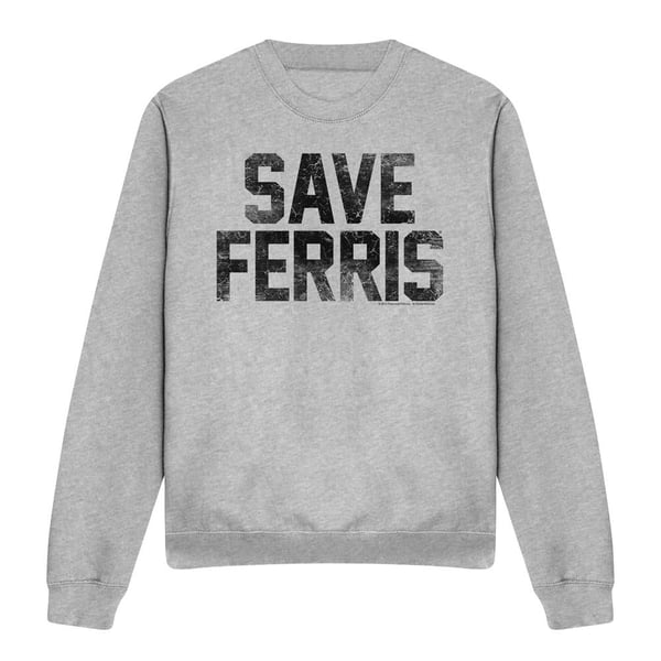 Ferris Bueller´s Day Off Unisex Adult Save Ferris Sweatshirt