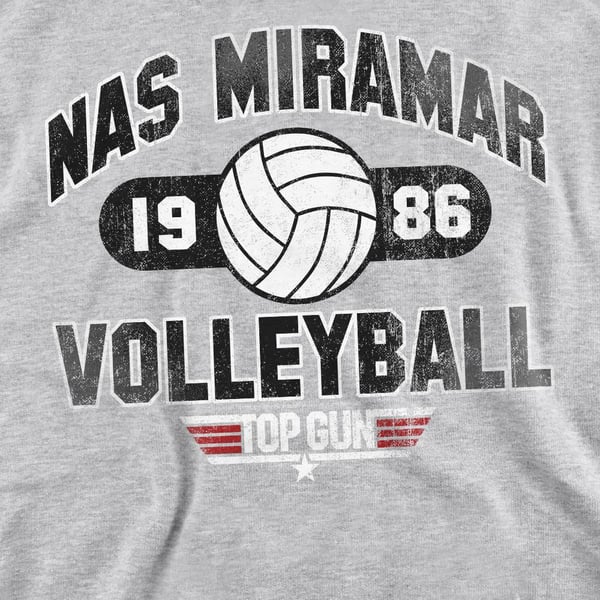 Top Gun Unisex Adult Nas Miramar Volleyball Sweatshirt