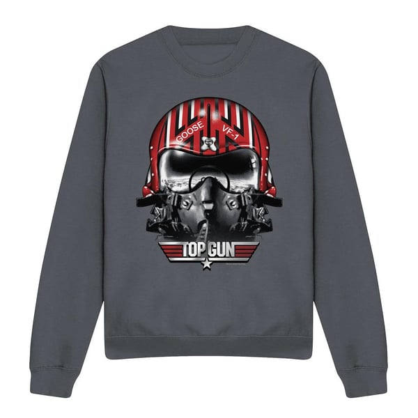 Top Gun Unisex Adult Goose Helmet Sweatshirt