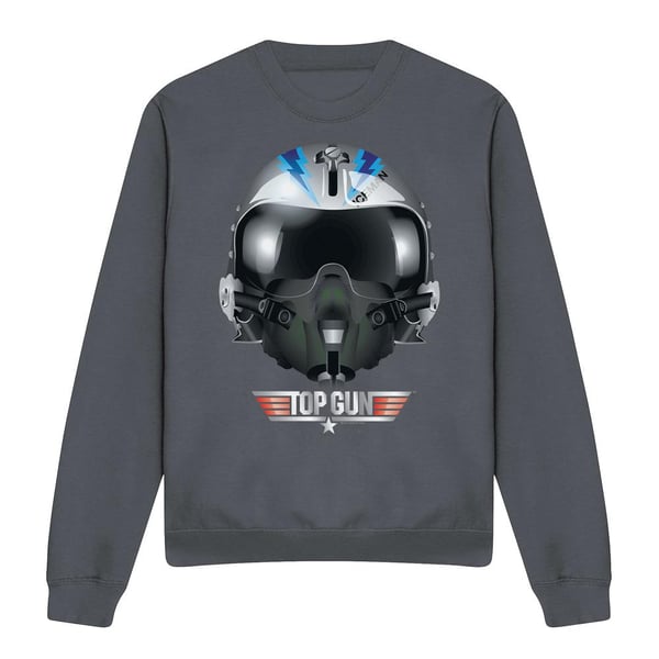 Top Gun Unisex Adult Iceman Helmet Sweatshirt