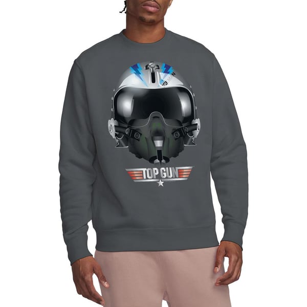 Top Gun Unisex Adult Iceman Helmet Sweatshirt