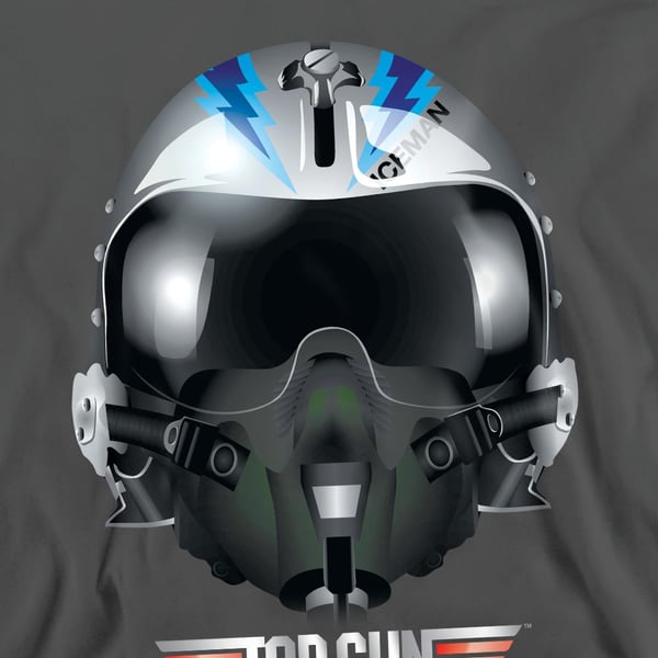 Top Gun Unisex Adult Iceman Helmet Sweatshirt