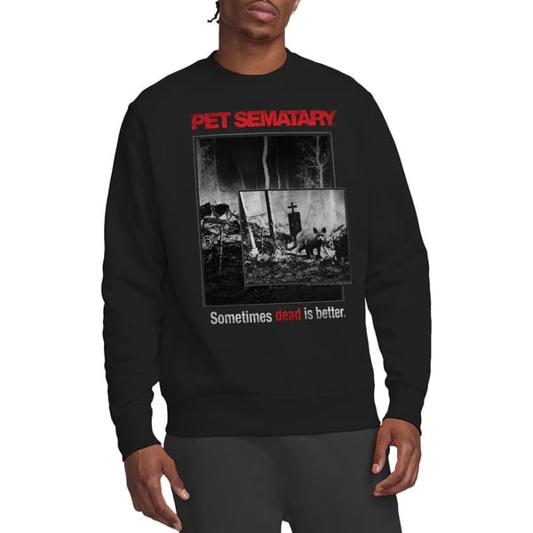 Pet Sematary Unisex Adult Cat Poster Sweatshirt