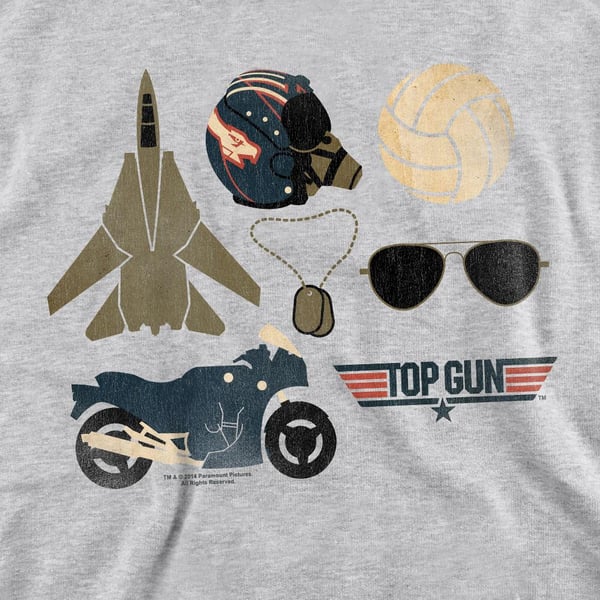 Top Gun Unisex Adult Items Sweatshirt