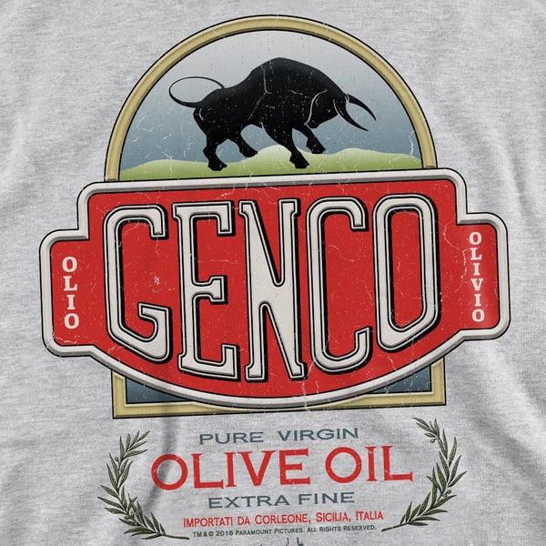 The Godfather Unisex Adult Genco Olive Oil Sweatshirt