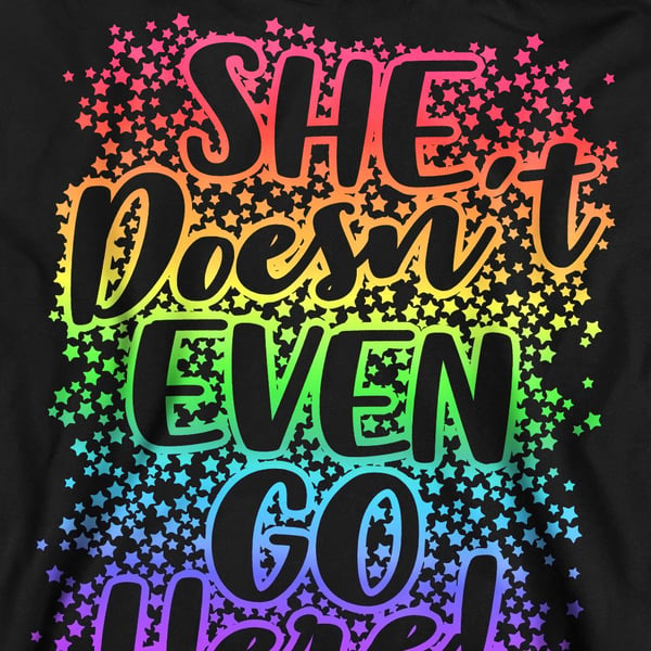 Mean Girls Unisex Adult Doesn´t Go Here Sweatshirt