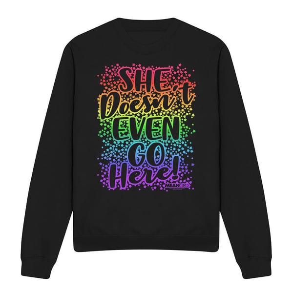 Mean Girls Unisex Adult Doesn´t Go Here Sweatshirt