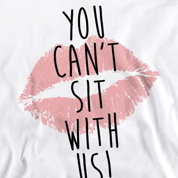 Mean Girls Unisex Adult You Can´t Sit With Us Sweatshirt