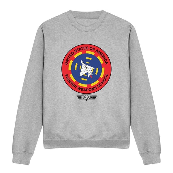 Top Gun Unisex Adult Fighter Weapons School Sweatshirt