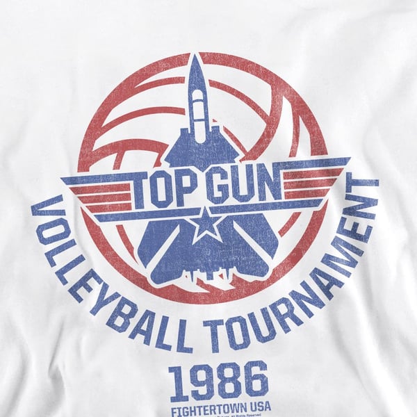 Top Gun Unisex Adult Volleyball Tournament Sweatshirt