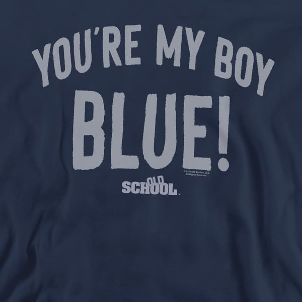 Old School Unisex Adult My Boy Blue Sweatshirt