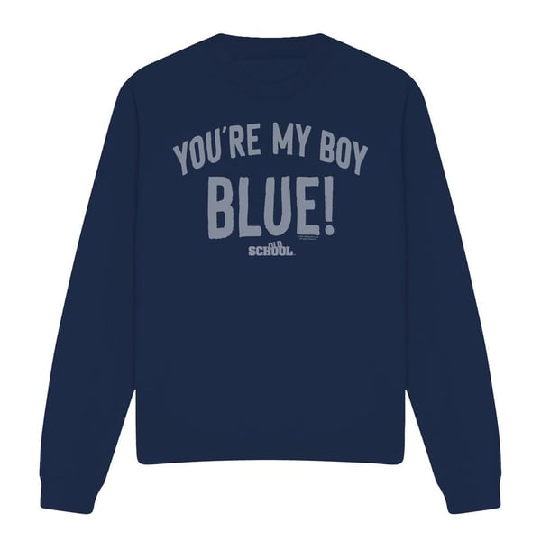 Old School Unisex Adult My Boy Blue Sweatshirt