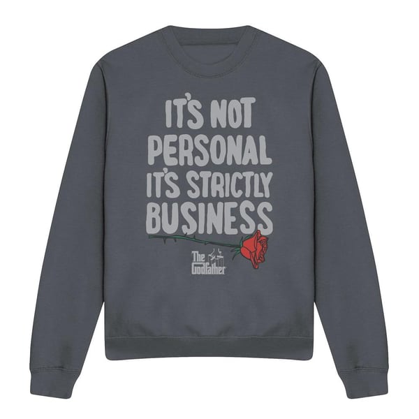 The Godfather Unisex Adult Strictly Business Sweatshirt