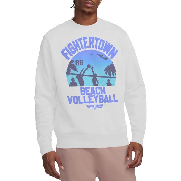 Top Gun Unisex Adult Volleyball In Jeans Sweatshirt