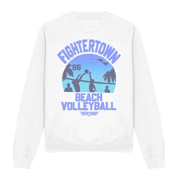 Top Gun Unisex Adult Volleyball In Jeans Sweatshirt