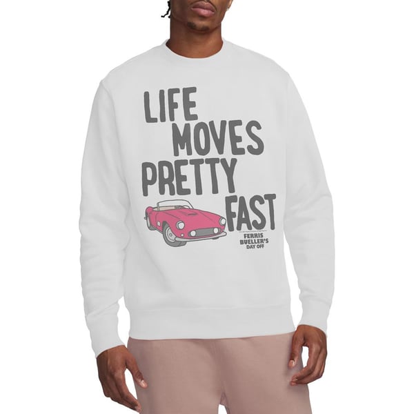 Ferris Bueller´s Day Off Unisex Adult Slow Down Sweatshirt