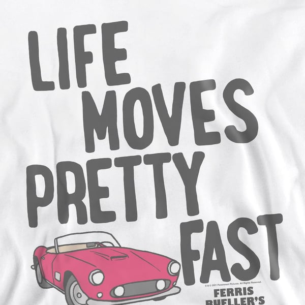 Ferris Bueller´s Day Off Unisex Adult Slow Down Sweatshirt