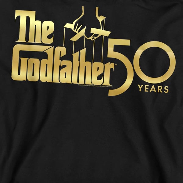 The Godfather Unisex Adult 50th Logo Sweatshirt