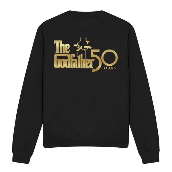 The Godfather Unisex Adult 50th Logo Sweatshirt