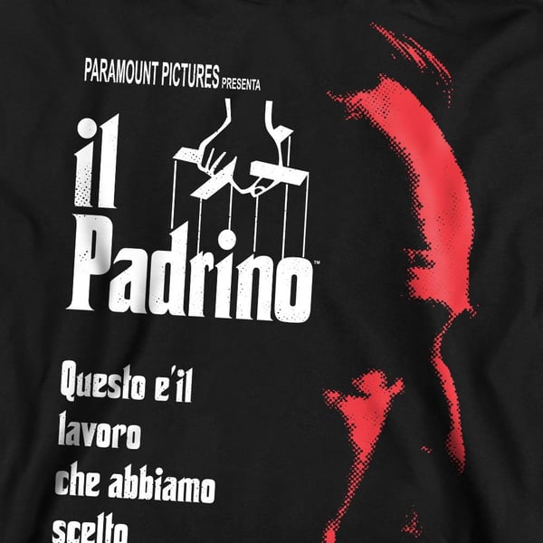 The Godfather Unisex Adult Italian Profile Sweatshirt