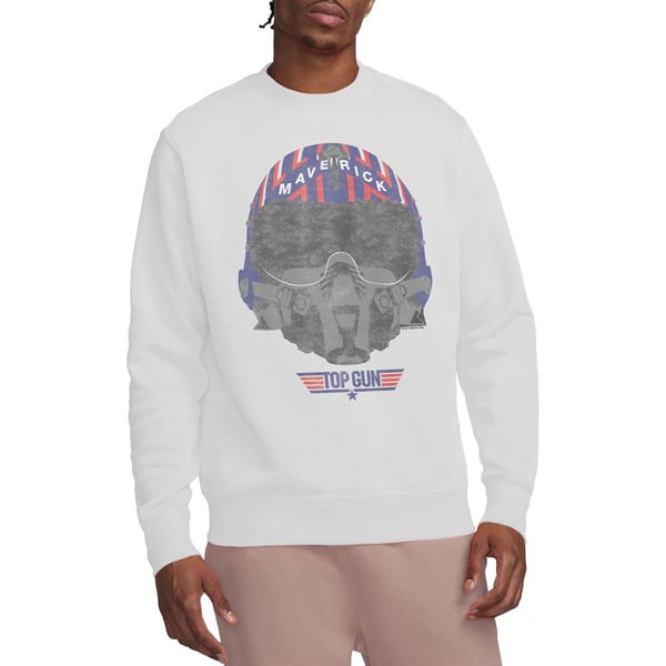 Top Gun Unisex Adult Helmet Sweatshirt