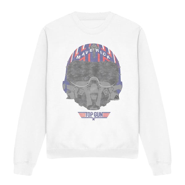 Top Gun Unisex Adult Helmet Sweatshirt