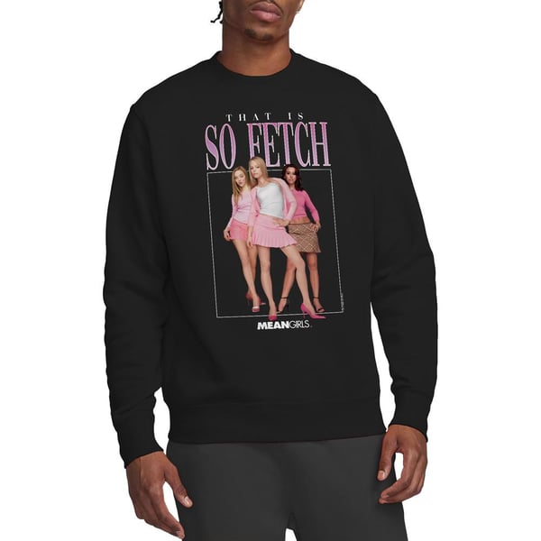 Mean Girls Unisex Adult So Fetch 90s Sweatshirt