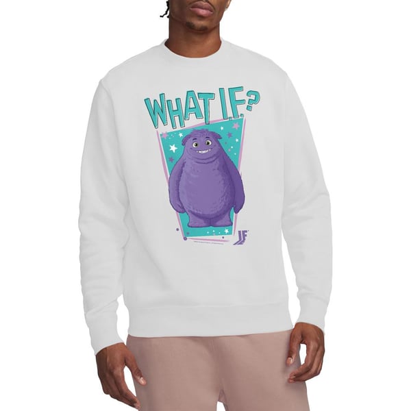 IF Unisex Adult What If Blue Stars Sweatshirt