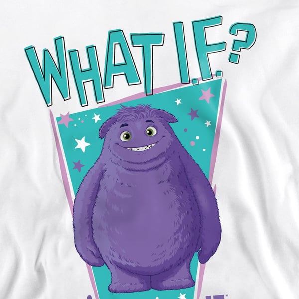IF Unisex Adult What If Blue Stars Sweatshirt