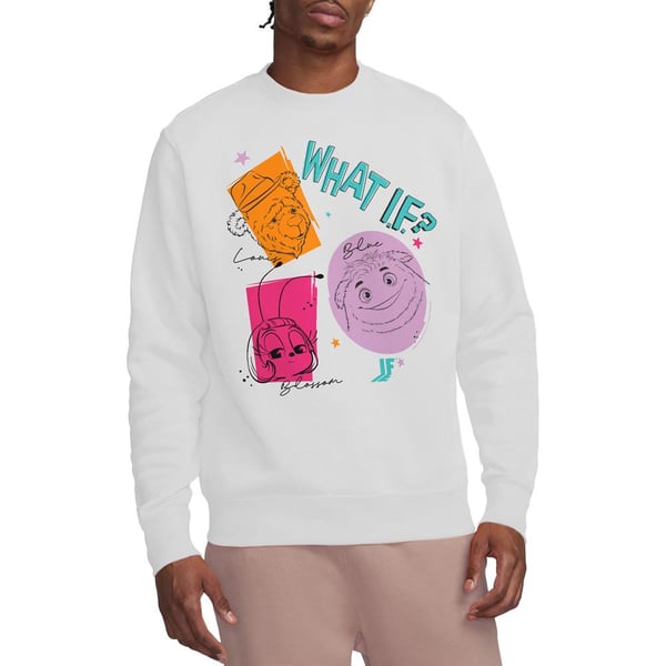 IF Unisex Adult What If Outline Sweatshirt