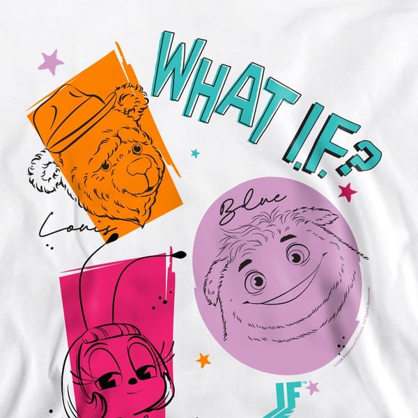 IF Unisex Adult What If Outline Sweatshirt
