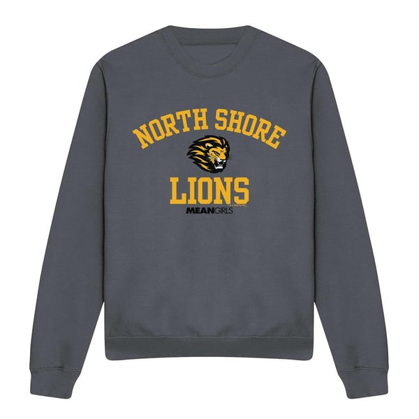 Mean Girls Unisex Adult North Shore Lions Sweatshirt