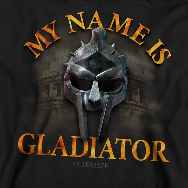 Gladiator Unisex Adult My Name Is Sweatshirt