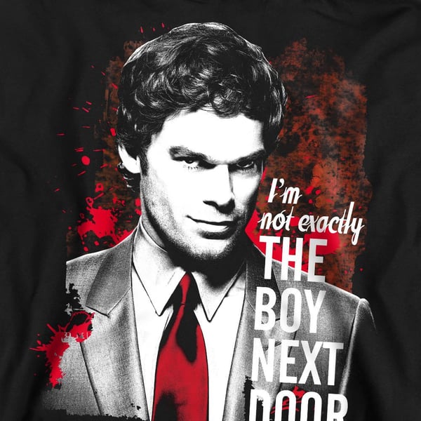 Dexter Unisex Adult Boy Next Door Sweatshirt