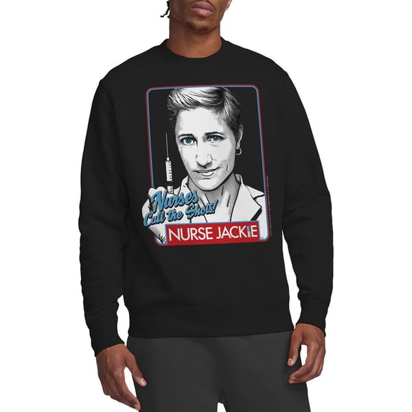 Nurse Jackie Unisex Adult Nurses Call The Shots Sweatshirt