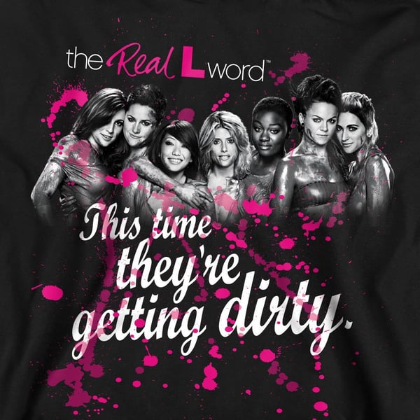 The Real L Word Unisex Adult Dirty Sweatshirt